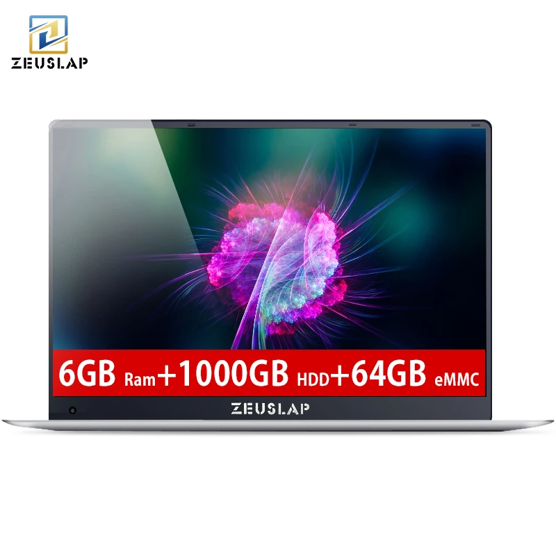 ZEUSLAP-X5 6GB RAM 1TB HDD 64GB eMMC Intel Quad Core CPU 1920X1080P FHD IPS Screen Fast Run 15.6inch Laptop Notebook Computer ZEUSLAP-X5 6GB RAM 1TB HDD 64GB eMMC Intel Quad Core CPU 1920X1080P FHD IPS Screen Fast Run 15.6inch Laptop Notebook Computer