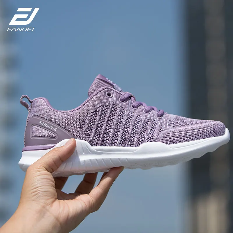 FANDEI Winter Women Sneakers 2018 Running Shoes for Woman Outdoor Sport Shoes Breathable Mesh Lightweight Trainers For Female