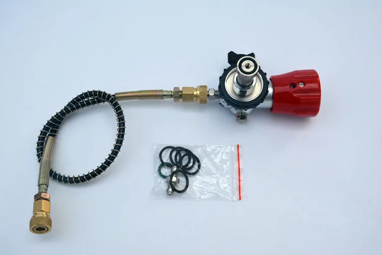 

PCP Refilling Kit Repair Bag Valve Rings with Couplers Used for Compressors