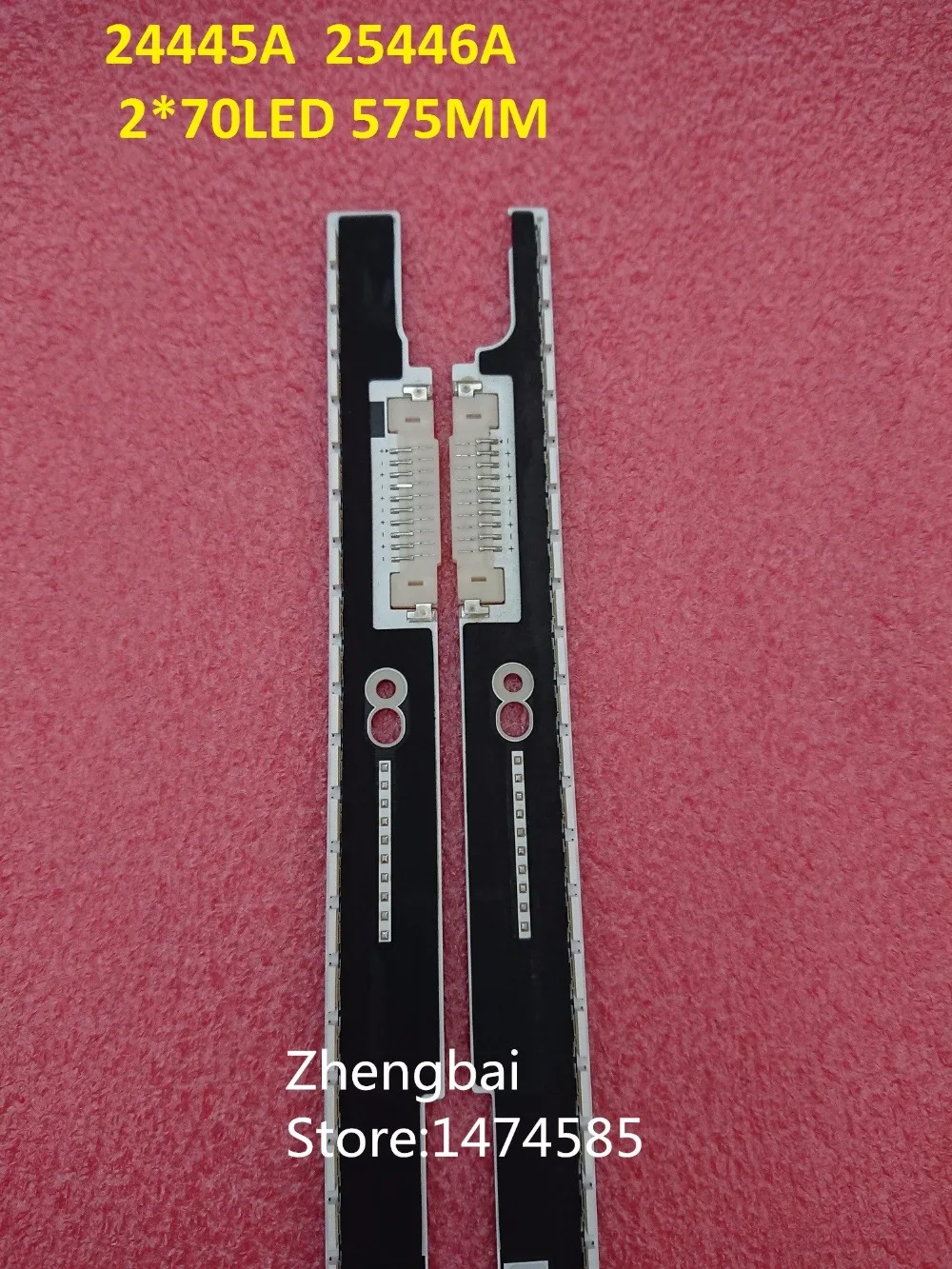 

100%New 2 PCS*70LED 575MM W4N628 25445A W4P628 25446A LED strip for UA46ES7000J LTJ460HQ10-H 2013SVS46 7032SNB R70 L70 3D