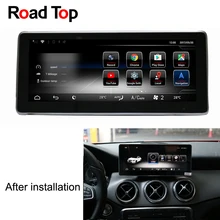 10.25″ Android 7.1 Car Radio GPS Navigation Bluetooth WiFi Head Unit Screen for Mercedes Benz CLA180 CLA200 CLA220 CLA250 CLA45