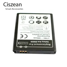 Ciszean 10x1500 мА/ч, EB494358VU Замена Батарея для samsung Galaxy ACE S5830 S5830I S5660 S5670 I569 I579 PRO B7510 SCA-1523
