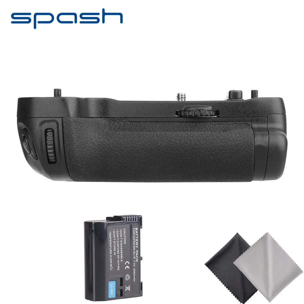 Spash Вертикальная Батарейная ручка с 1 шт. EN EL15 батарея для Nikon D500 as MB D17 держатель