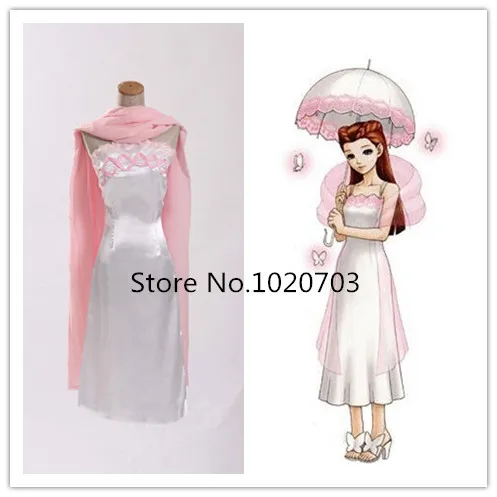 Ace lastor Phoenix Wright Gyakuten Saiban Dahlia Hawthorne Косплей Костюм|costumes plus|cosplay costume animecosplay products |