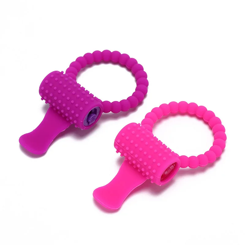 

Delay Cock Cage Ring Vibrating Delay Premature Ejaculation Clitoris Lock Ring For Men with Button Battery Party Favors hot