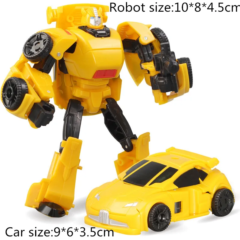 6 шт./компл. преобразования игрушка автомобиля робота деформации фигурки» для мальчиков, подарки на день рождения