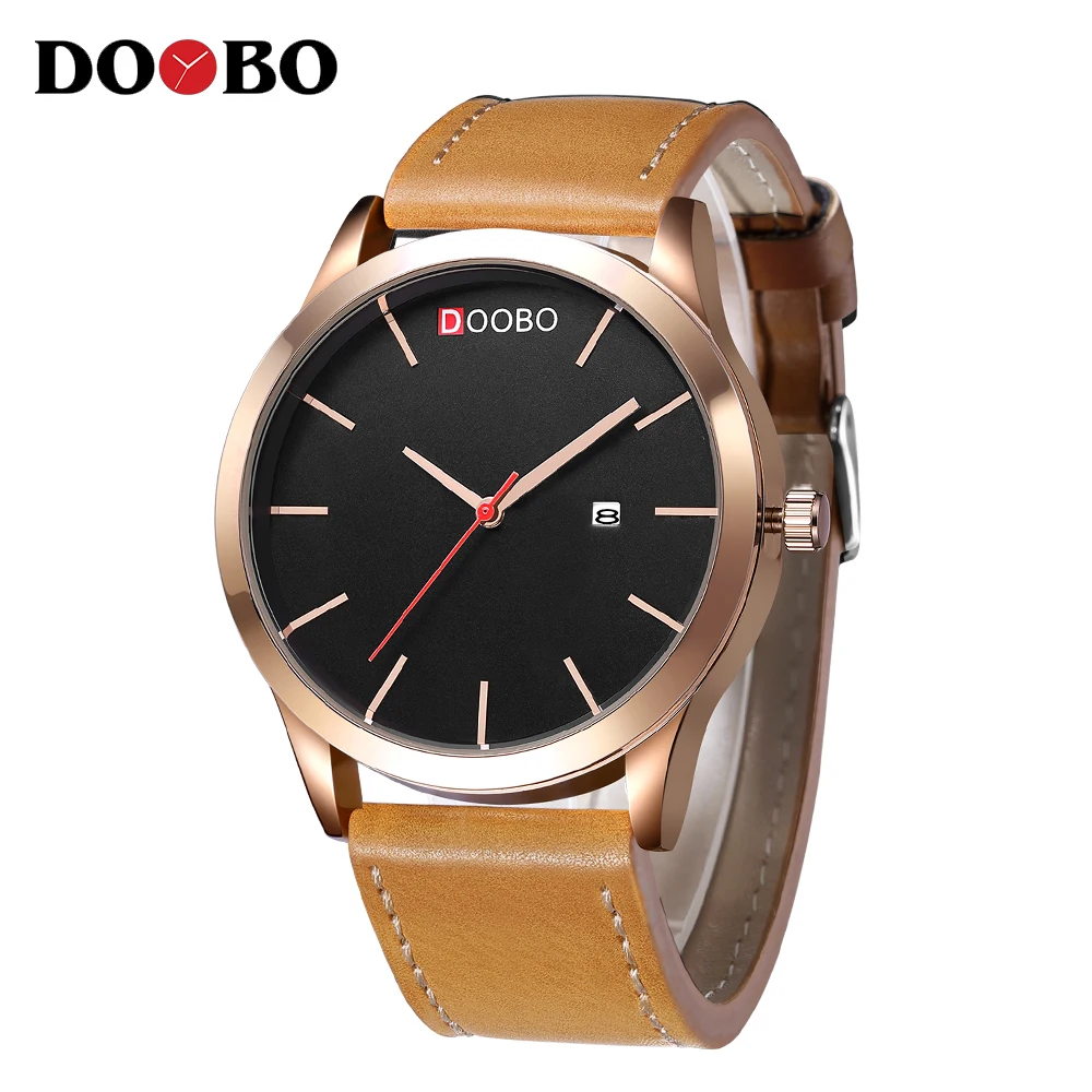 

Relogio Masculino DOOBO Golden Men Watches Top Luxury sports Brand Watch Man Quartz Gold Watches Clock Men Wrist Watch D029
