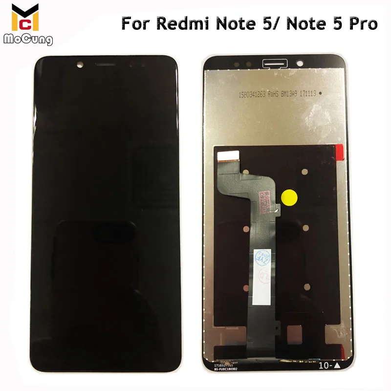 MoCung AAA Quality For Xiaomi Redmi Note 5 Pro LCD Display Touch Screen Test Good Digitizer Assembly + Tool | Мобильные телефоны и
