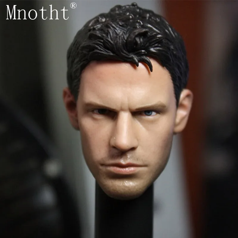 

Mnotht 1/6 Action Figure head sculpture toy Resident Evil Piers Chris Redfield Head model A-04 doll for 12'' soldier collection