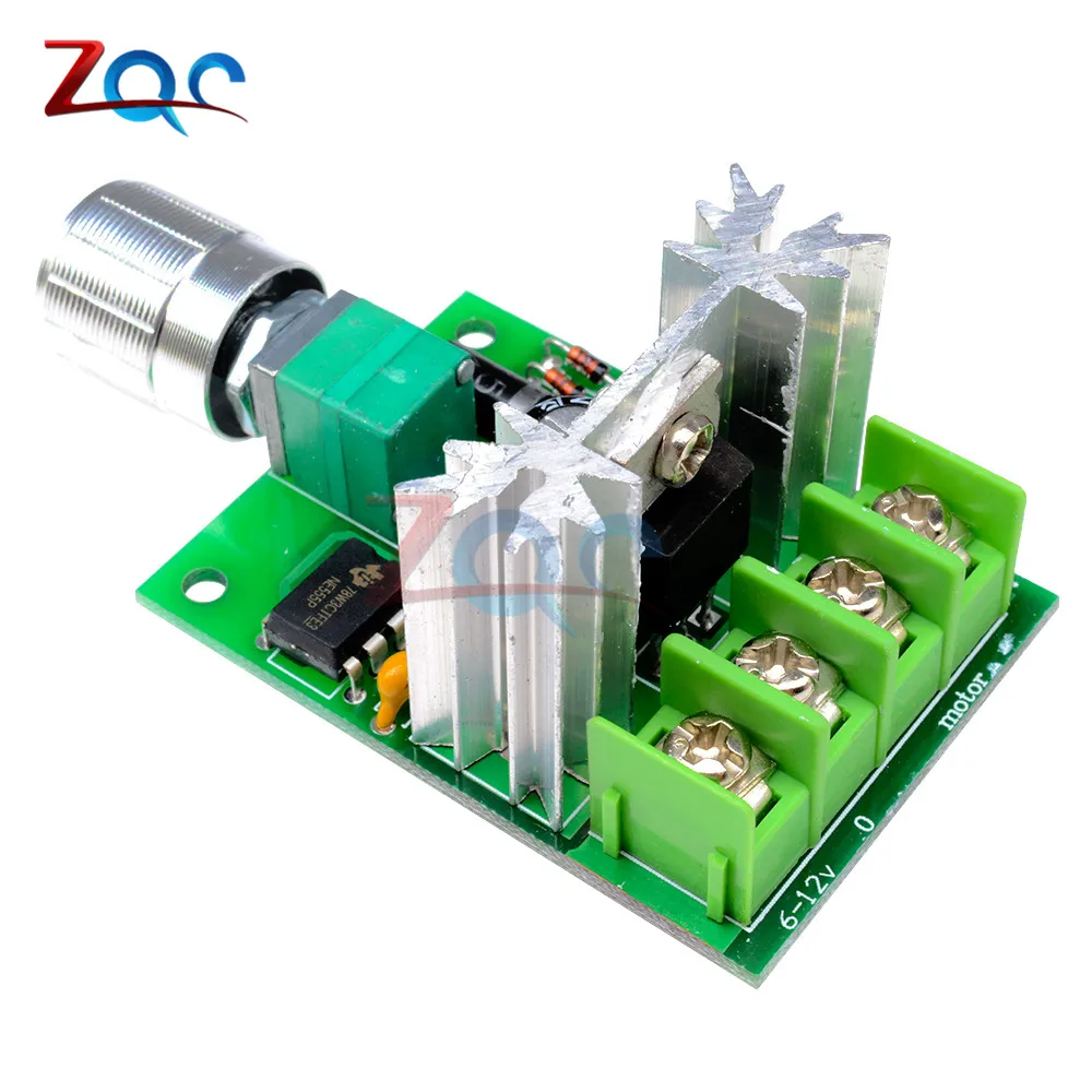 6V-12V DC 6A Motor Speed Control Pulse Width Modulation PWM Controller Switch