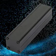 25*25*100 мм Черный Сплит Тип алюминиевый корпус PCB инструмент оболочки электронный охлаждающий ящик