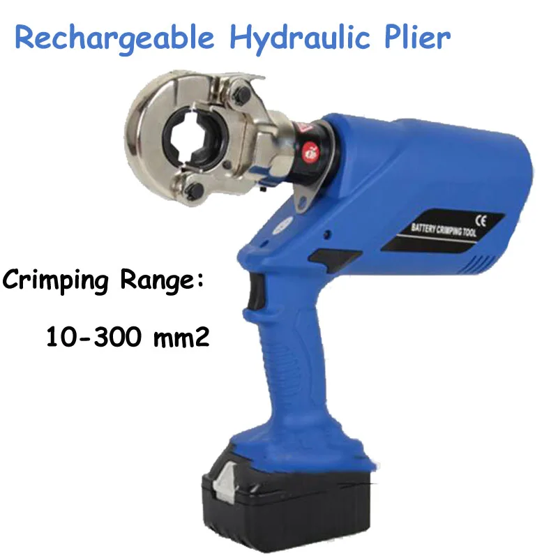 Rechargeable Hydraulic Plier Electric Crimping Tool Battery Powered