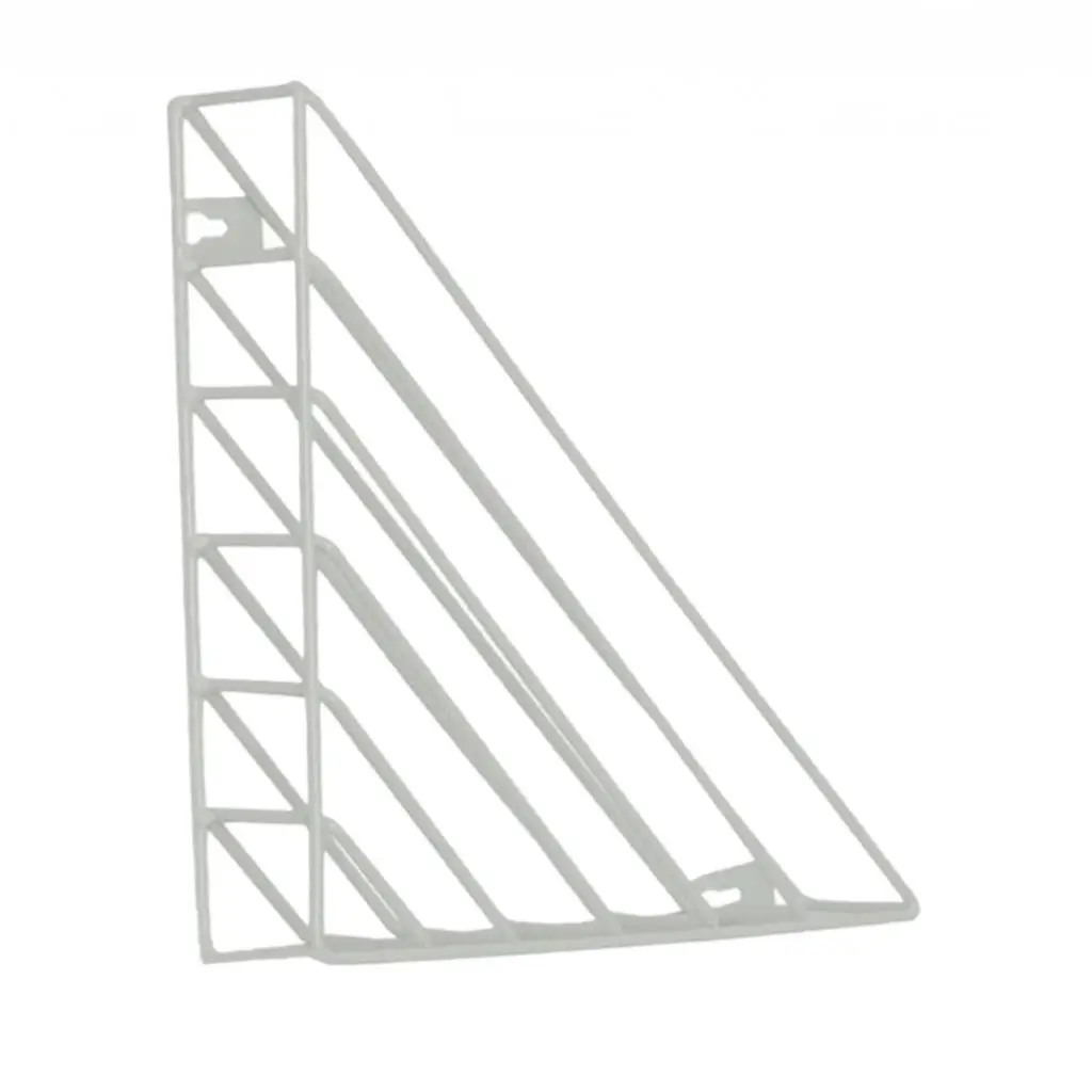 Irregular/Triangle File Organizer Wire Collection Desktop Iron Storage Rack Bookshelf Magazine Holder for Office Home Decoration