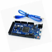 Новый DUE R3 32 бит ARM Cortex-M3 плата управления + USB кабель совместим с Arduino(China)