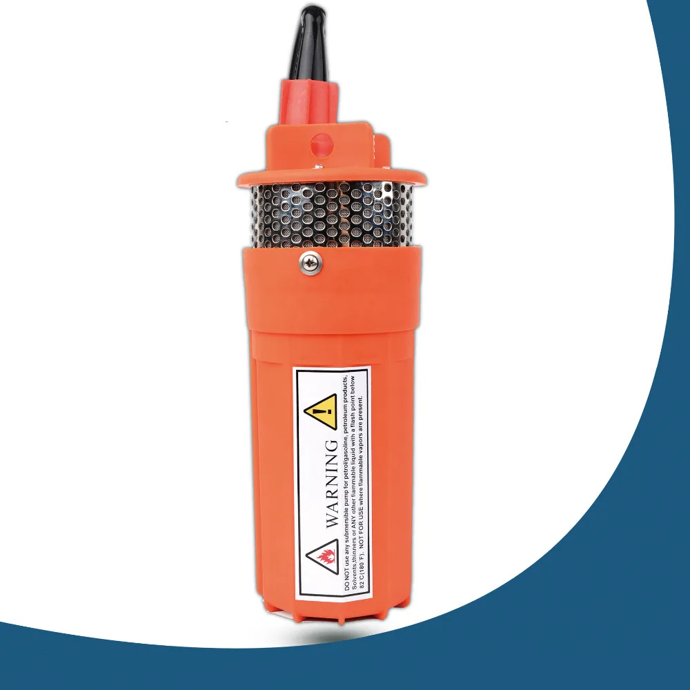 24V 6L/Min 70 Meter Lift Diaphragm Submersible Solar Water Pump, Solar