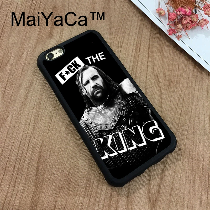 

MaiYaCa The Hound Game of Throne TPU Case For iPhone 7 Case Luxury Full Protective Rubber Phone Cases For iPhone 7 Back Cover