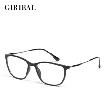 Г. женские TR90 очки Рамка Марка прозрачные Модные Винтажные оптически прозрачный миопия очки кадр# YX0260