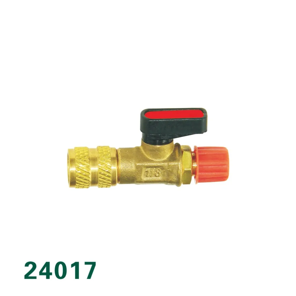 

Multi-caliber Ball Valve Filling Ball Valve With Switch Connector Copper material Ball Valve Refrigeration A/C Services Tools