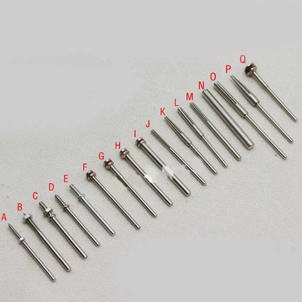 

5 Piece Mandrels Dremel Rotary Tools 2.35mm 3mm 4mm 4.5mm Mandrel Dremel Screw For Jewelry Rotary Machine