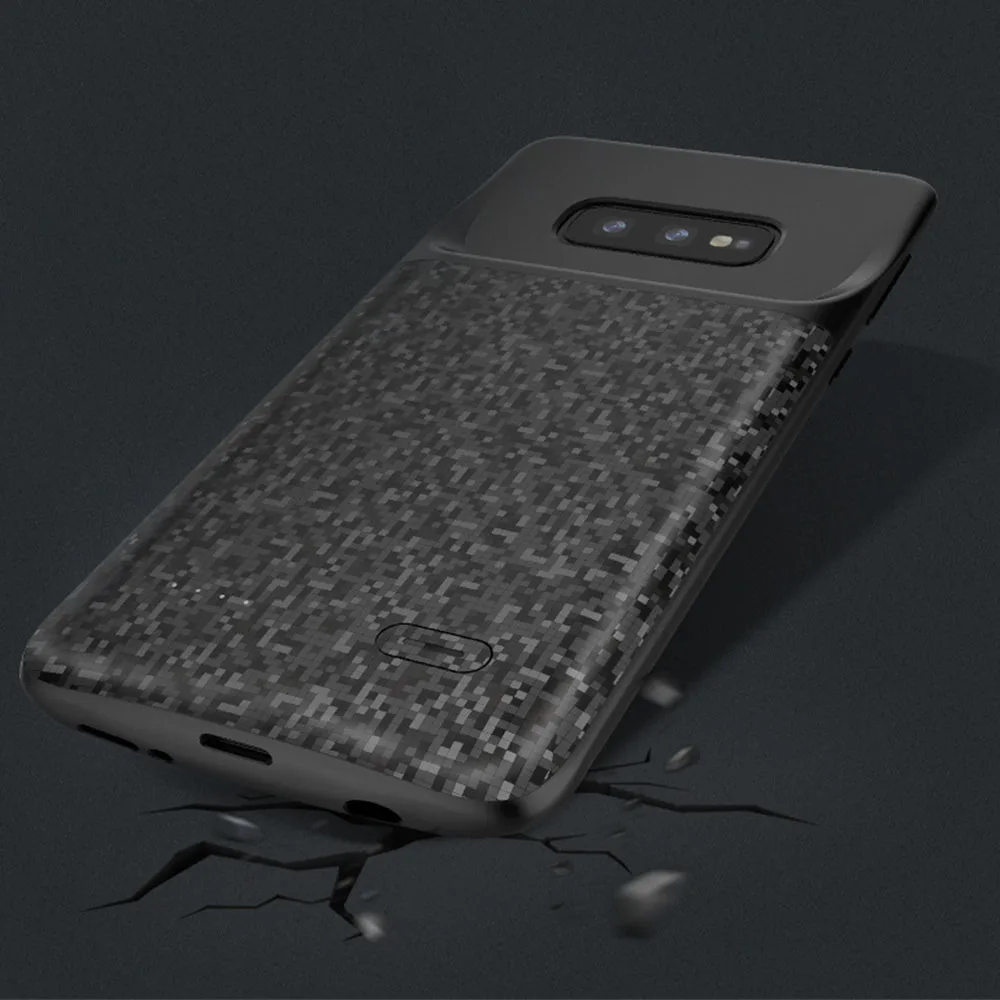 4700 мАч чехол для зарядного устройства с силиконовой рамкой для samsung Galaxy S10+ S10 S10e чехол для быстрой зарядки
