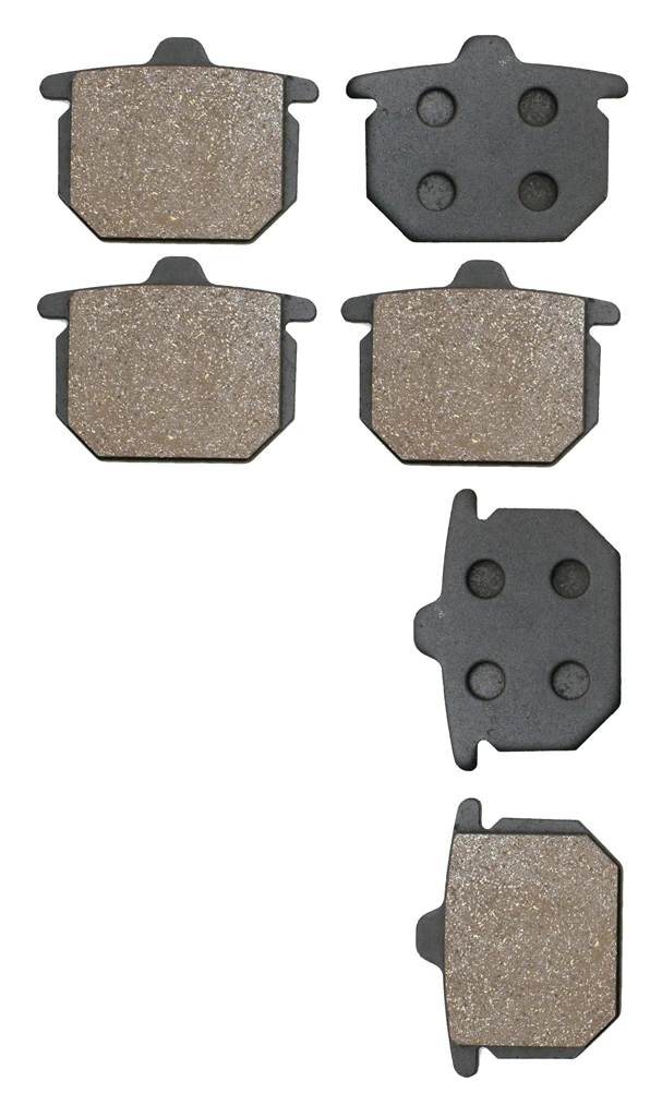 Brake Pad Set For Honda Street Gl1000 Gl 1000 Goldwing Gl1 9612 81 1981 &up Front Rear