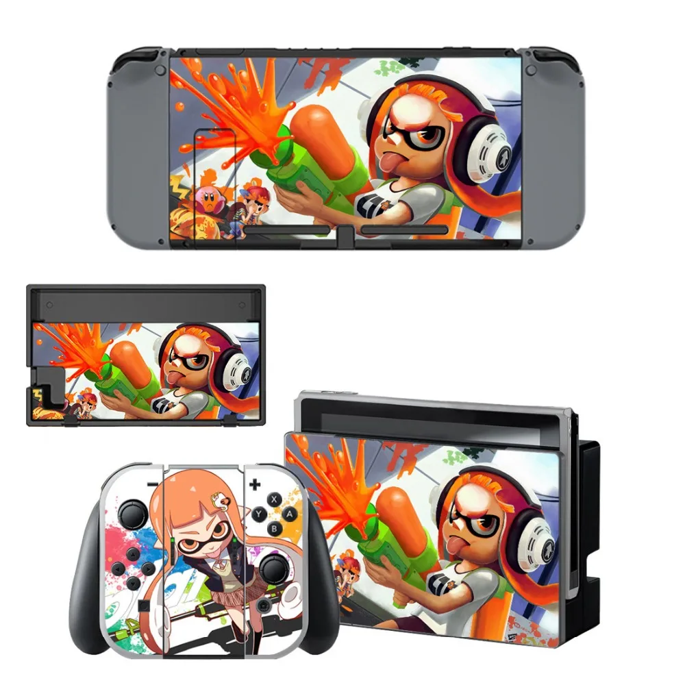 Game Splatoon 2 Skin Sticker For Nintendo Switch NintendoSwitch NS