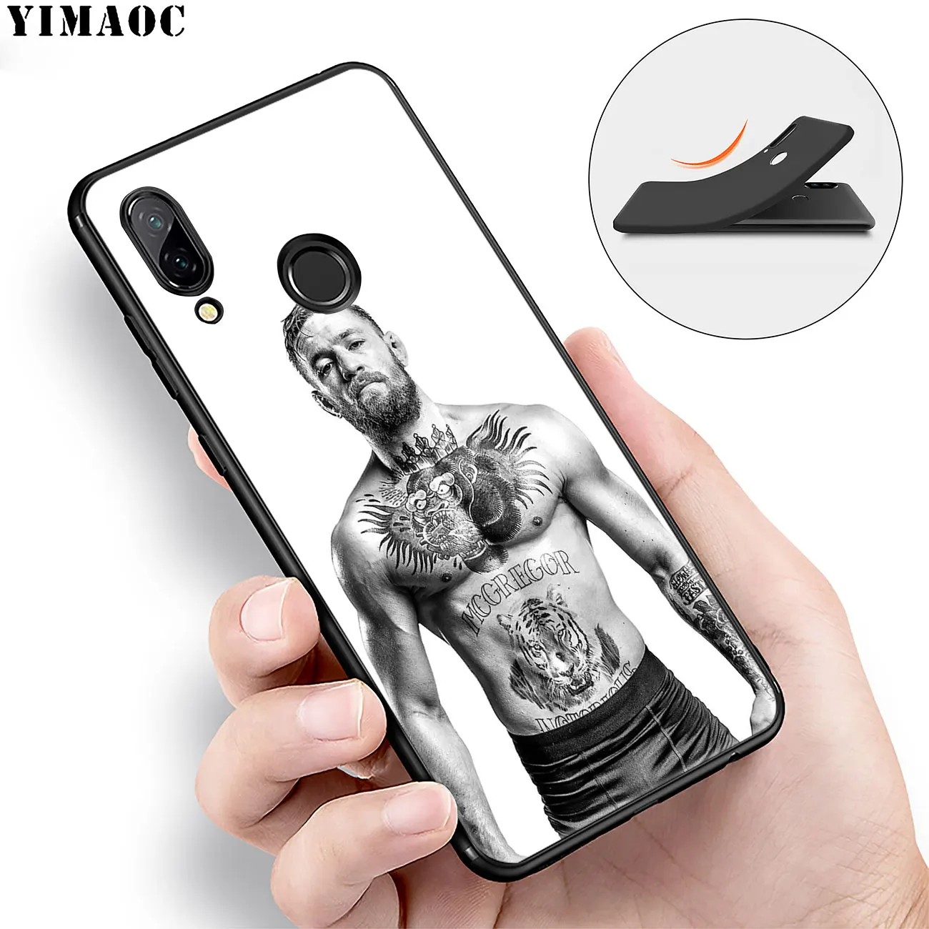 Чехол для телефона yaoc Conor McGregor мягкий силиконовый чехол Huawei Honor 20 Pro 8C 8X 8 9 9X 10 Lite 7X 7A