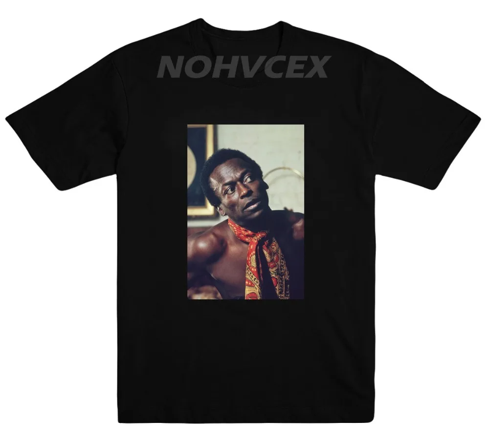 

T-Shirt Miles Davis Jazz Men'S T-Shirts Summer Style Fashion Men T Shirts