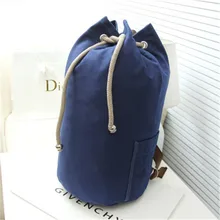 Простой и легкий большой Ёмкость холст уменьшить спортивный рюкзак Баскетбол Сумки Женский Мужской ракетки и мяч спортивные