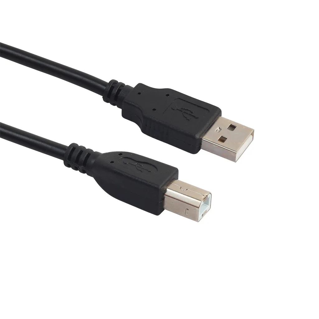 

NEW HOT 10M 5M 3M 1.5M USB 2.0 High Speed Cable Printer Lead A to B Long Black Shielded HIGH QUALITY Z513