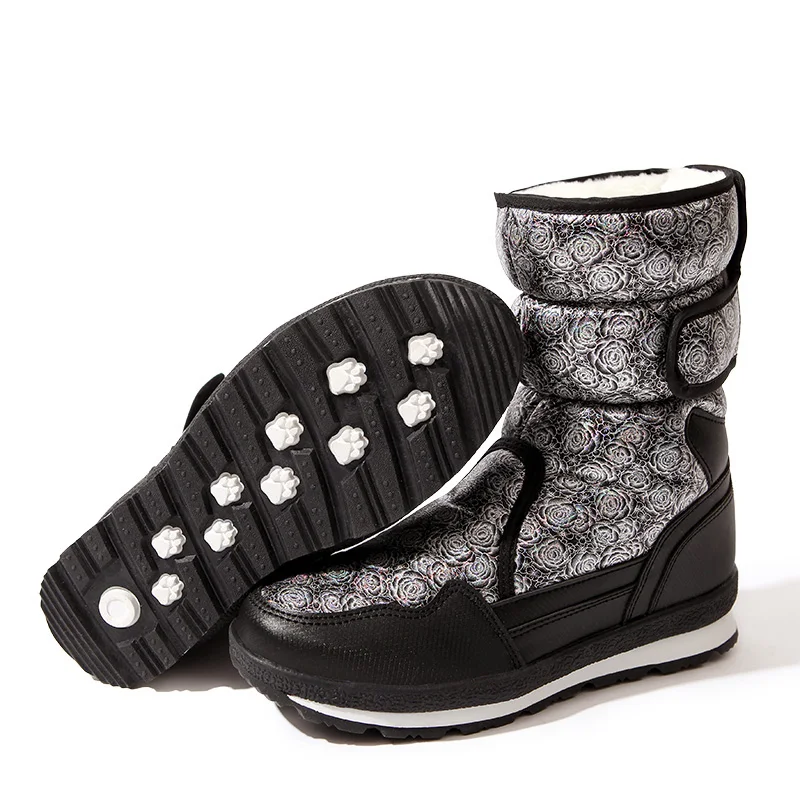 Invierno Y Grueso Cálido Zapatos Botas Modelo Nueva Caliente Los Antideslizante De Niños Moda 2018 Primavera BFHxx