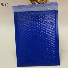 50 шт./лот оранжевый Поли пластик почтовый конверт с пузырчатой пленкой для рассылки Синий пузырь почтовых отправителей объемные конверты упаковка сумки 20x25 см