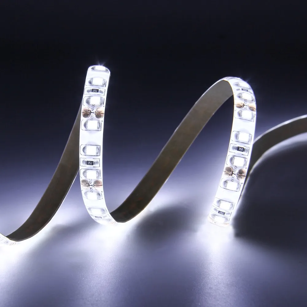SuperNight SMD 3528 Cool White LED Strip 5M 120LEDsm DC 12V Flexible Tape Light Waterproof IP65 High Brightness LED Lamp Band (10)