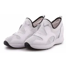 Модные лоферы; женская повседневная обувь, новинка, дышащие, сетчатые платформы Для женщин удобные богемные женские сандалии на танкетке на высоком каблуке; zapatos mujer