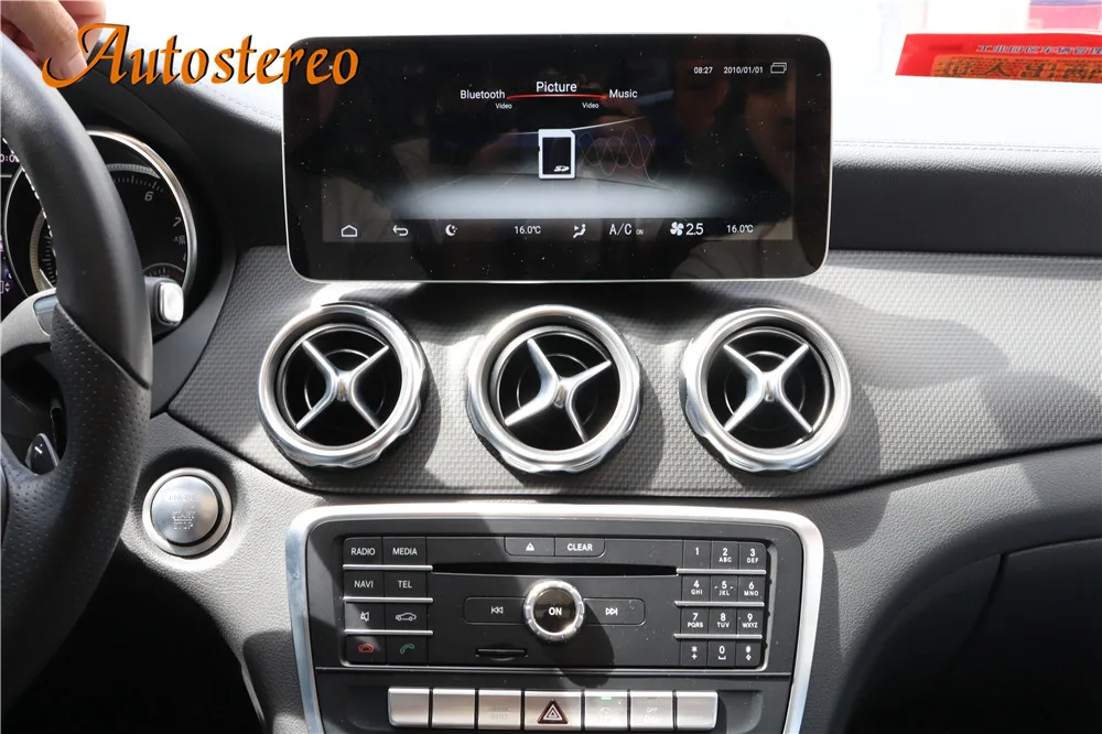 Sale 4G RAM 10.25" DSP Android display for Mercede Benz CLA GLA A Class W176 2013-2019 car GPS Navigation radiostereo dash multimedia 4