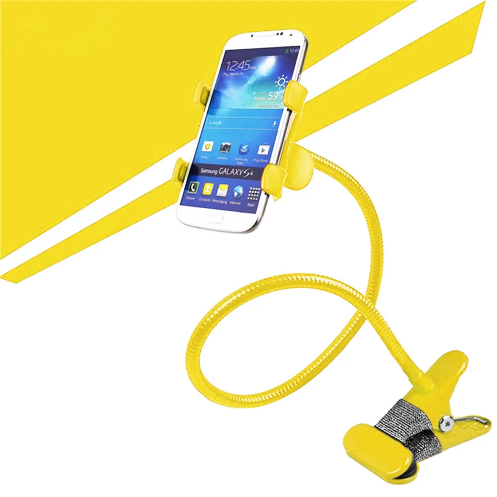 

Universal Mobile Cell Phone Holder Mount Clip Desktop Bed Flexible 360°Long Arm Phone Stand Holder
