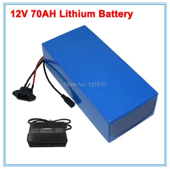 

12v battery pack 500W 12V 3S 70AH Lithium battery with 12.6V 5A Charger 50A BMS for street light / ebike battery
