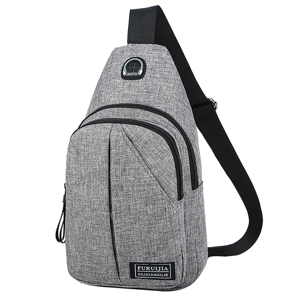 

New Men Oxford Cloth Chest Bag Wild Small Bag Casual wild Fashion Pockets Wholesale&DropshippingTasche da uomo 2019#30