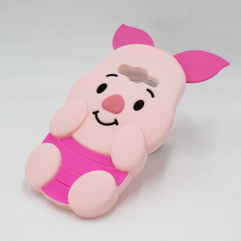 

PINK Pig Design Case Cartoon 3D Piglet Silicon Phone Case Cover For Samsung Galaxy 2015 J1 J5 J7 2016 J120 J510 J710 Grand Prime