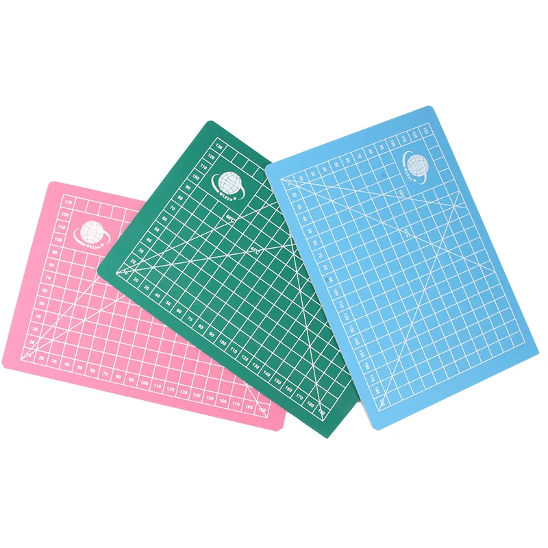 

Professional Self-Healing Cutting Mat Long Lasting Thick Non-Slip Cutting Board blue/pink/green