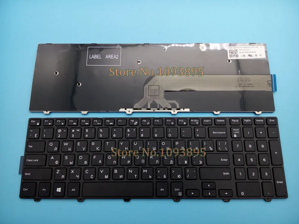 Оригинальная новая Русская клавиатура для ноутбука Dell Latitude 3550 3560 3570 русская без