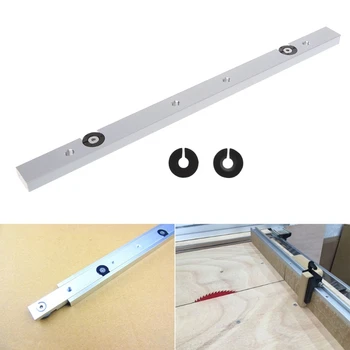

OOTDTY 300MM Aluminium Alloy Rail Miter Bar Slider Table Saw Gauge Rod Woodworking Tool