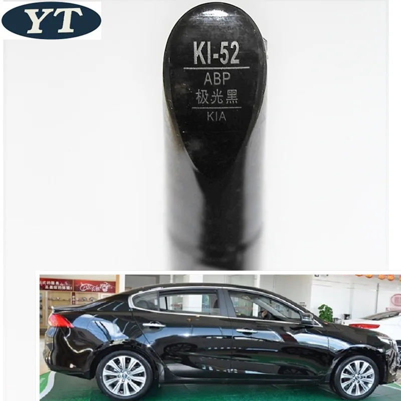 Car scratch repair pen, auto paint pen BLACK color for KIA k4 K5 kx3