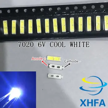 

1000pcs SPECIAL-2 For LG LED LCD Backlight TV Application LED 1W 6V 7020 Cool white LCD TV Backlight TV Application BD72K LED