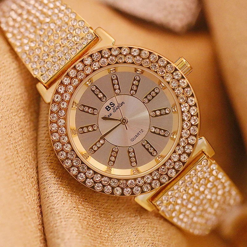 

Luxury Women Watches Diamond Top Brand Elegant Dress Quartz Watches Ladies Wristwatch Relogios Femininos montre femme