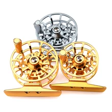 Новое прибытие катушка для рыбной ловли внахлыст из нержавеющей стали, микро свинец обработанный сплав алюминия T6061 Летающая катушка Горячая