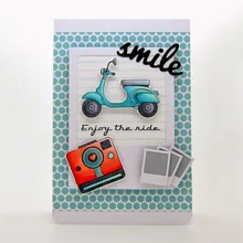Naifumodo Camera Smile Metal Cutting Dies Scrapbooking and Card Making Stencil Crafts Dies New 2019 DIY Dies Cuts