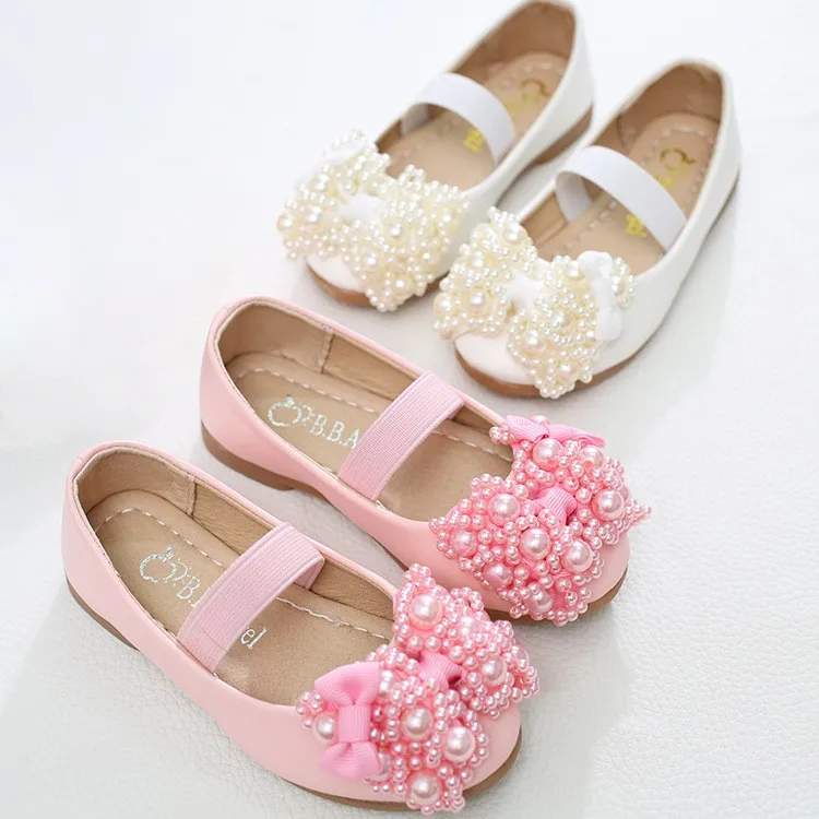 Qloblo/детская кожаная обувь для девочек; сандалии принцессы; свадебные туфли; высококачественные модельные туфли; обувь для вечеринок; цвет розовый, белый