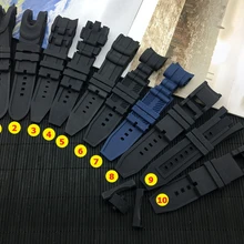 Высочайшее качество силиконовый резиновый ремешок для часов Invicta ремешок Subaqua человек Нома резервный ремешок для часов Спортивные Специальные наконечники без инструмента