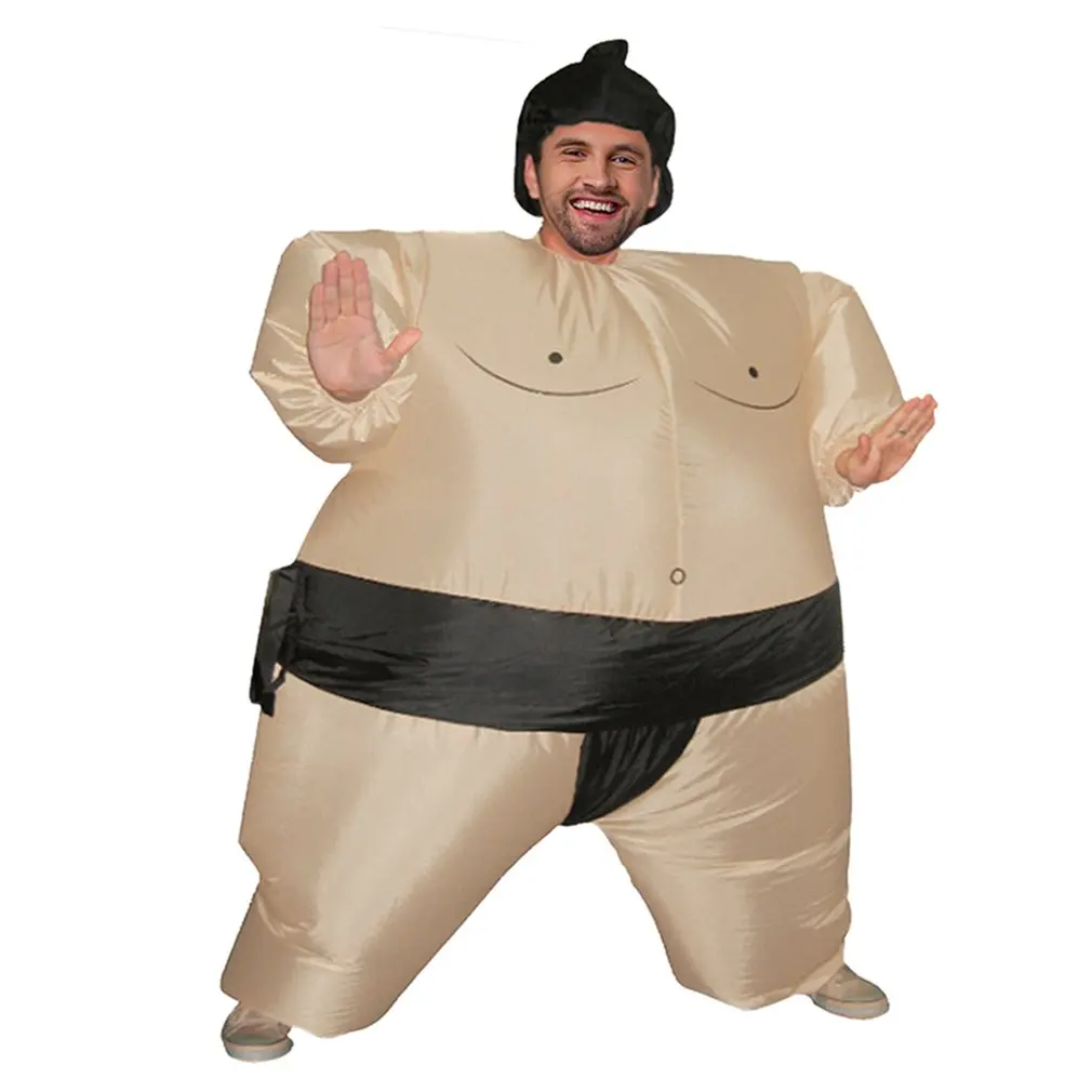 

Inflatable Sumo Costume Suits Wrestler Halloween Costume for Adult/Children Fat Man Sumo Party Cosplay Blowup Costume Inflatable